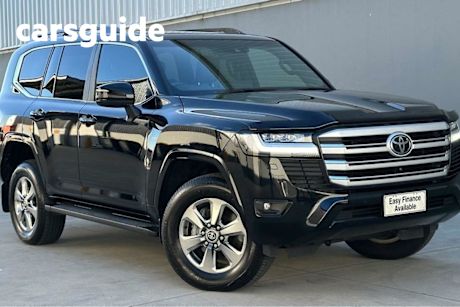 Black 2024 Toyota Landcruiser Wagon LC300 VX (4X4)