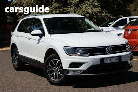 White 2016 Volkswagen Tiguan Wagon 110 TDI Comfortline