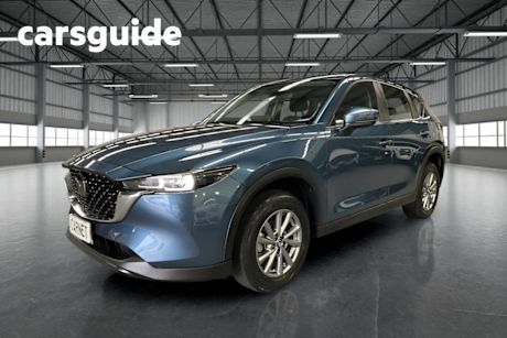 Blue 2023 Mazda CX-5 Wagon Maxx Sport (fwd)