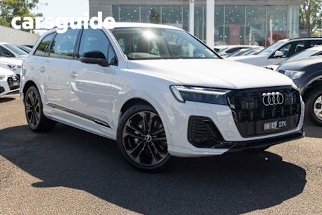 White 2025 Audi Q7 Wagon 45 TFSI Tiptronic quattro