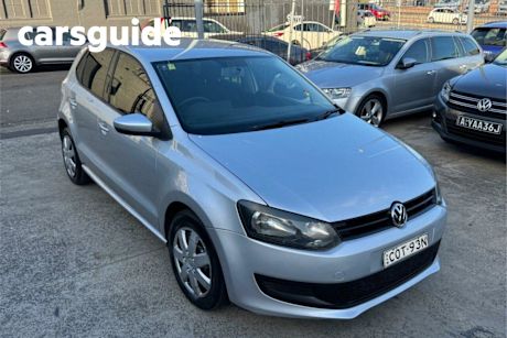 Silver 2013 Volkswagen Polo Hatchback Trendline
