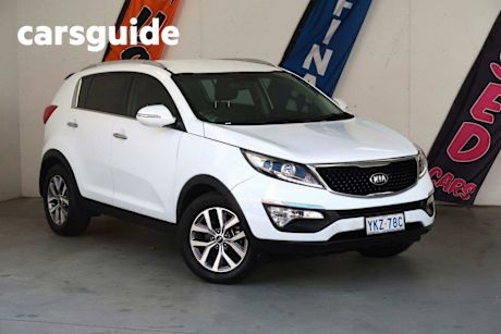 White 2015 Kia Sportage Wagon SI Premium (fwd)