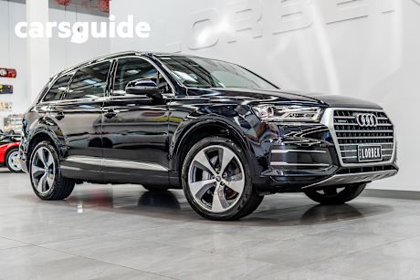 Blue 2016 Audi Q7 Wagon 3.0 TDI Quattro (160kW)