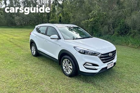 White 2016 Hyundai Tucson Wagon Active (fwd)