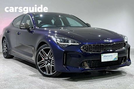 Blue 2021 Kia Stinger Sedan GT (black Leather)