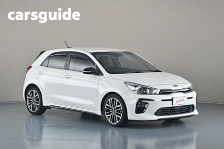 White 2019 Kia RIO Hatchback GT-Line