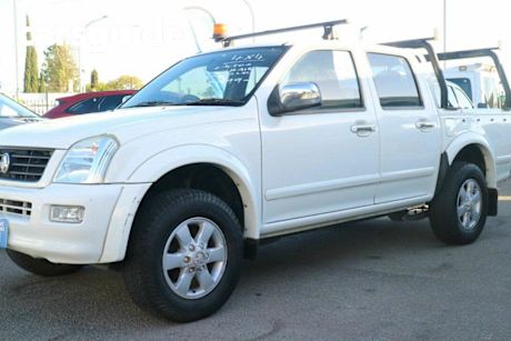 White 2005 Holden Rodeo Crew Cab Pickup LT (4X4)