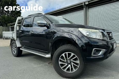 Black 2017 Nissan Navara Dual Cab Utility ST-X (4X4) (sunroof)