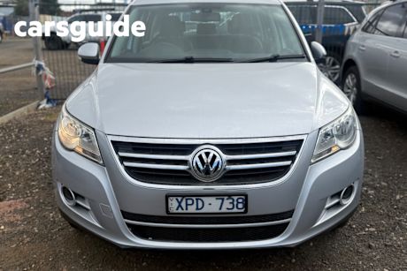 Silver 2010 Volkswagen Tiguan Wagon 103 TDI
