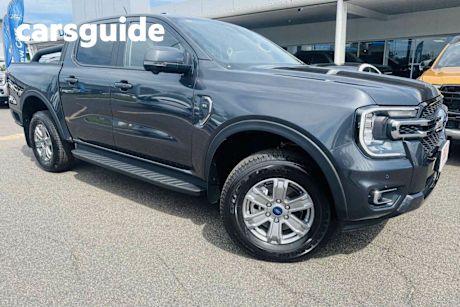 Grey 2024 Ford Ranger Double Cab Pick Up XLT 3.0 (4X4)
