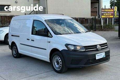 White 2016 Volkswagen Caddy Commercial MAXI TSI220