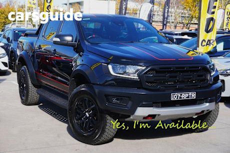 Black 2021 Ford Ranger Double Cab Pick Up Raptor X 2.0 (4X4)
