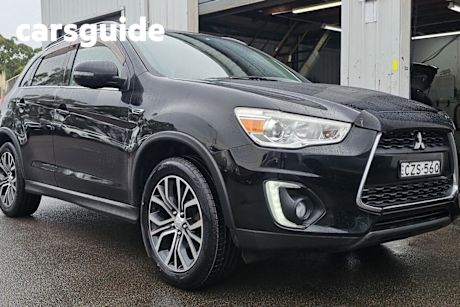 Black 2015 Mitsubishi ASX Wagon LS (2WD)