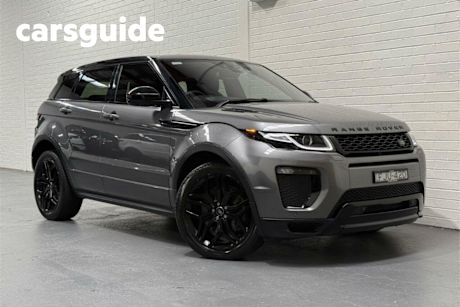 Grey 2018 Land Rover Range Rover Evoque Wagon SD4 (177KW) HSE Dynamic