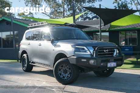 Grey 2020 Nissan Patrol Wagon TI (4X4)