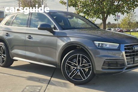 Grey 2018 Audi Q5 Wagon 2.0 TDI Quattro Design