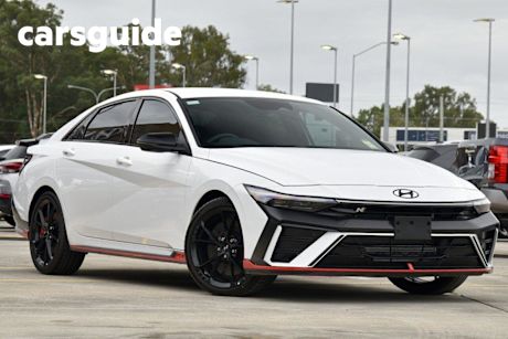 White 2024 Hyundai I30 Sedan N Premium With Sunroof