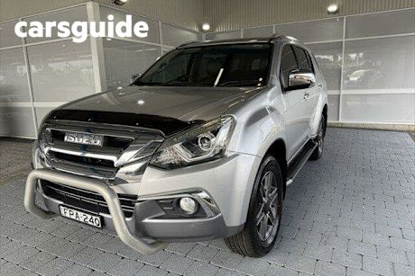 Silver 2017 Isuzu MU-X Wagon LS-T (4X4)
