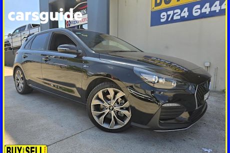 Black 2023 Hyundai I30 Hatchback N Line