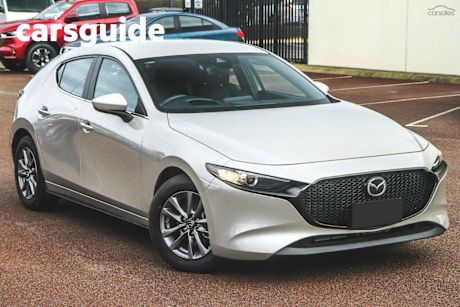 Brown 2025 Mazda 3 Hatchback G20 Pure