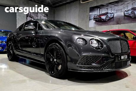 Grey 2017 Bentley Continental Coupe GT Speed