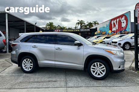 Silver 2015 Toyota Kluger Wagon GX (4X4)