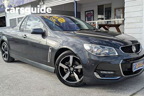 Grey 2017 Holden UTE Utility SV6
