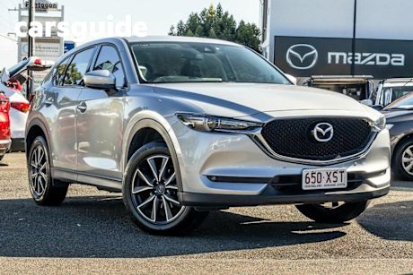 Silver 2017 Mazda CX-5 Wagon GT (4X4)
