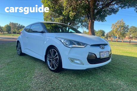 White 2016 Hyundai Veloster Coupe FS4 SERIES 2