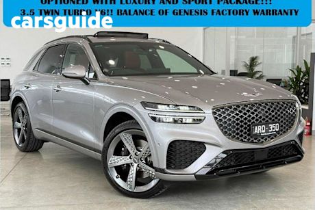 Silver 2022 Genesis GV70 Wagon 3.5T AWD Sport