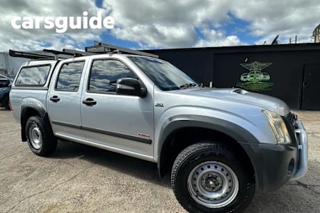Silver 2008 Holden Rodeo Crew Cab Pickup LX (4X4)