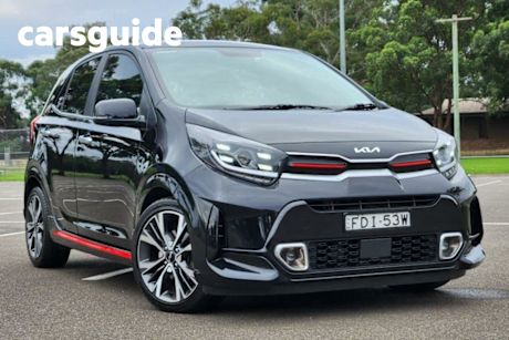 Black 2023 Kia Picanto Hatchback GT-Line (pe)