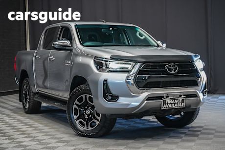 Silver 2021 Toyota Hilux Double Cab Pick Up SR5 (4X4)