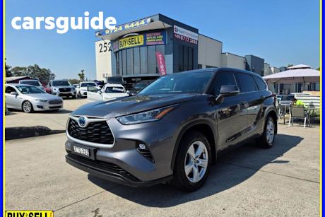 Grey 2021 Toyota Kluger Wagon GX Hybrid AWD