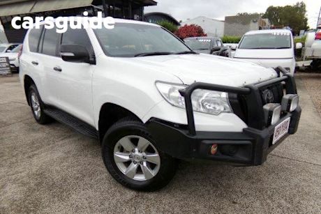 White 2019 Toyota Landcruiser Prado Wagon GX (4X4)