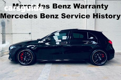 Black 2020 Mercedes-Benz A45 Hatchback S 4Matic
