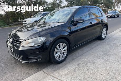Black 2013 Volkswagen Golf Hatchback 90 TSI Comfortline