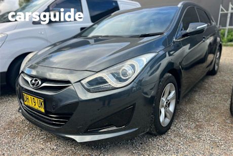 Grey 2014 Hyundai I40 Wagon Active