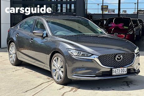 Grey 2024 Mazda 6 Sedan G35 Atenza