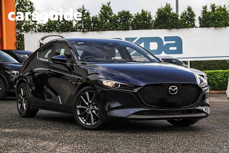 Blue 2025 Mazda 3 Hatchback G20 Evolve
