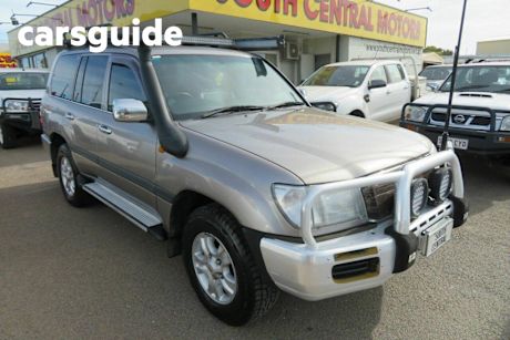 Silver 2004 Toyota Landcruiser Wagon Kakadu (4X4)