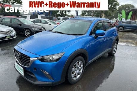 Blue 2017 Mazda CX-3 Wagon NEO (fwd)