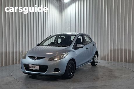 Blue 2008 Mazda 2 Hatchback NEO