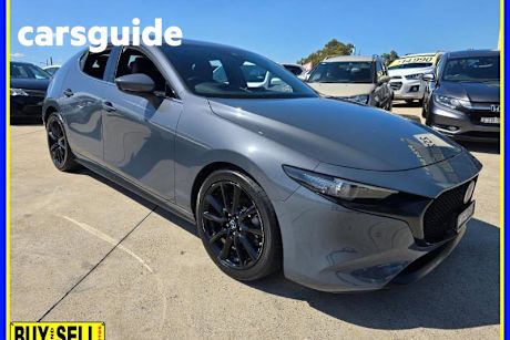 Grey 2020 Mazda 3 Hatchback G25 Astina