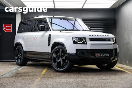 White 2022 Land Rover Defender Wagon 110 D300 X-DYNAMIC HSE (220kW) L663 MY22
