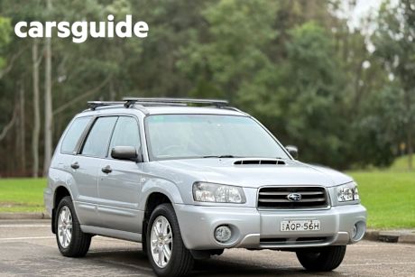 Silver 2004 Subaru Forester Wagon XT