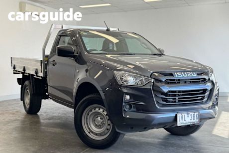 Grey 2022 Isuzu D-MAX Cab Chassis SX (4X2) High-Ride