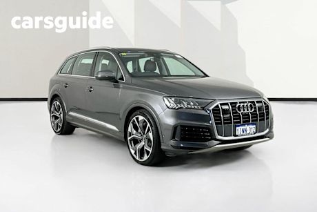 Grey 2021 Audi Q7 Wagon 45 TDI Quattro Mhev