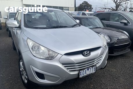 Silver 2010 Hyundai IX35 Wagon Active (fwd)