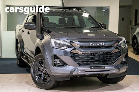Grey 2025 Isuzu D-MAX Crew Cab Utility X-Terrain (4X4)